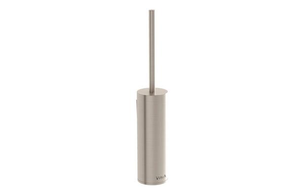 VitrA Origin Wall Mounted WC Brush Holder - Brushed Nickel